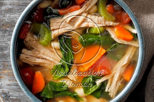 Hearty Pork Bean Soup