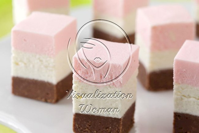 Neapolitan Fudge