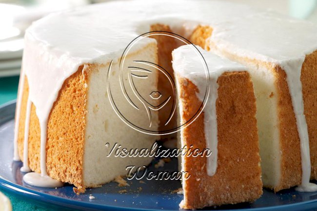 Vanilla Bean Angel Food Cake