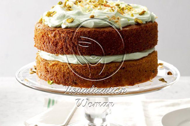 Pistachio and Coconut Cake