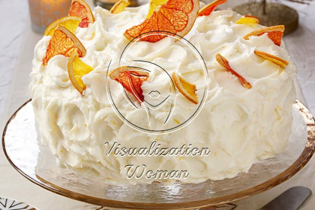Grapefruit Layer Cake