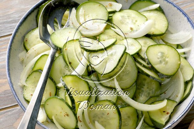 Marinated Cucumbers