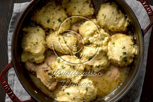 Apple Cider Chicken ‘n’ Dumplings