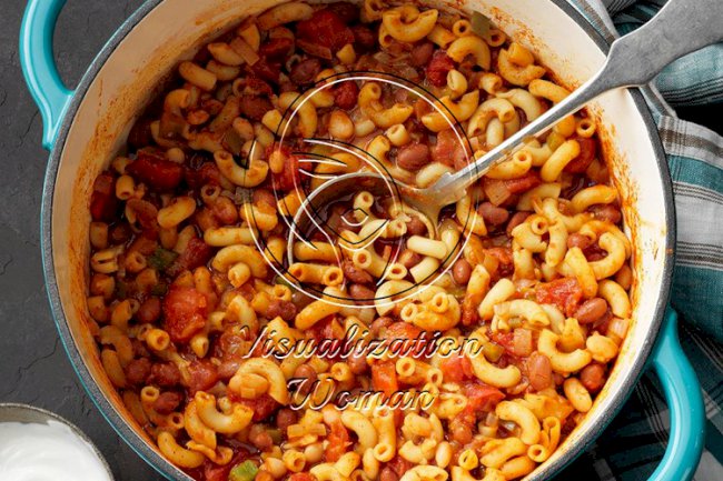 Meatless Chili Mac