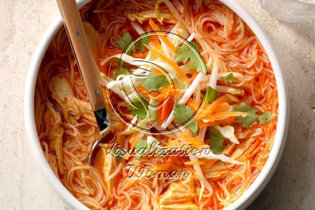 Coconut Curry Chicken Soup