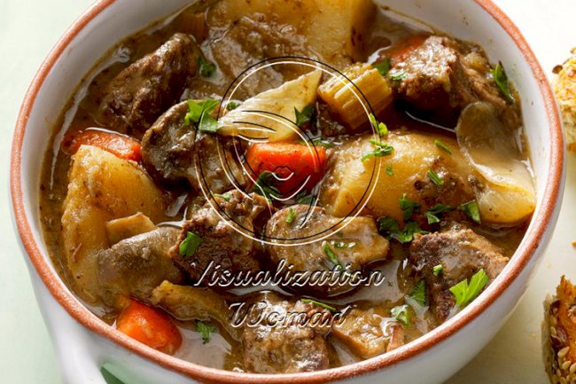 Slow-Simmered Burgundy Beef Stew