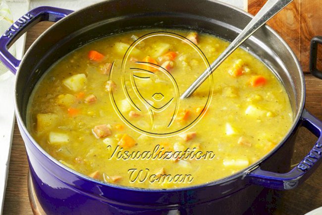 Split Pea Soup with Ham
