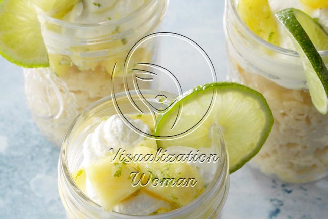 Pineapple RumChata Shortcakes