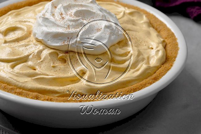 Frozen Pumpkin Mousse Pie