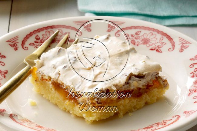 Apricot Mud Hen Cake Bars