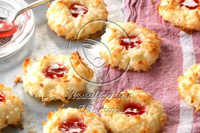 Jeweled Coconut Drops