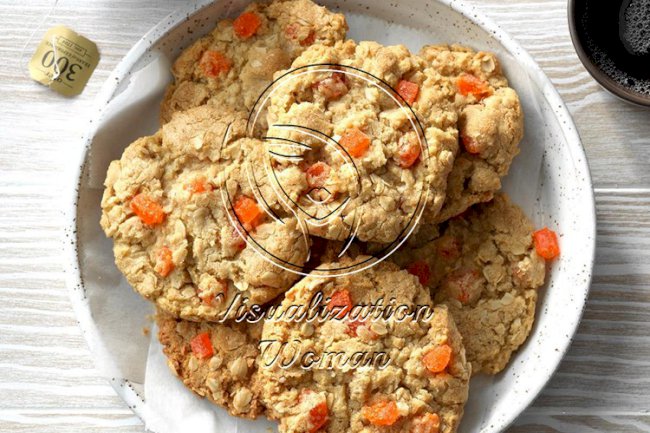 Coconut Orange Slice Cookies