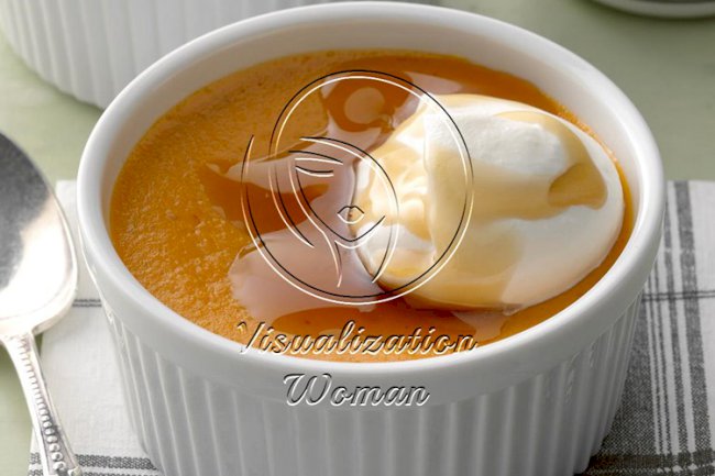 Ginger Tea Pumpkin Custard