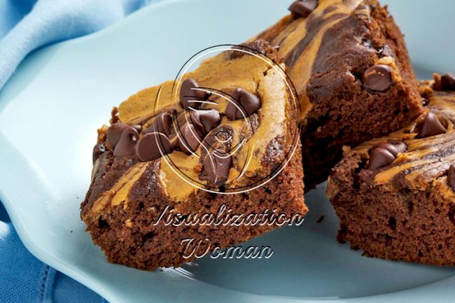 Chocolate-Pumpkin Cheesecake Bars