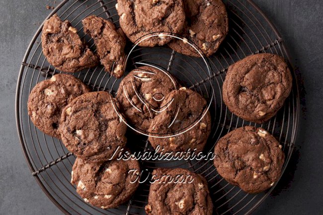Hot Chocolate Cookies