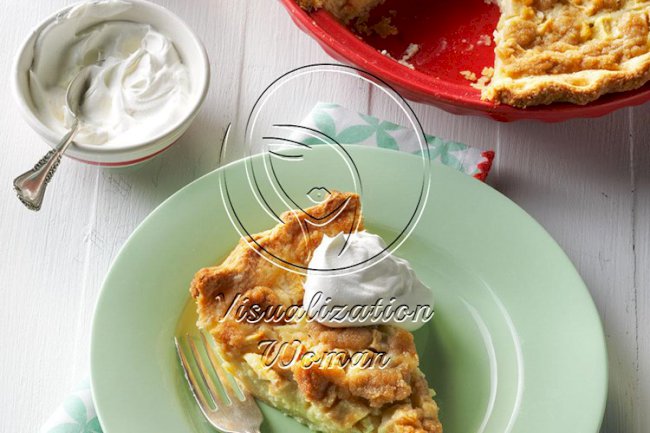 Sour Cream Apple Pie
