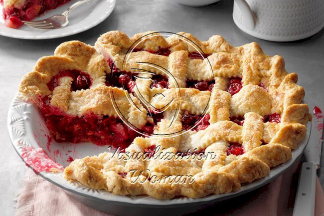 Citrus Cranberry Pie