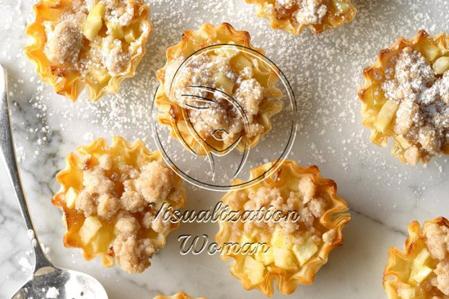 Dutch Apple Pie Tartlets