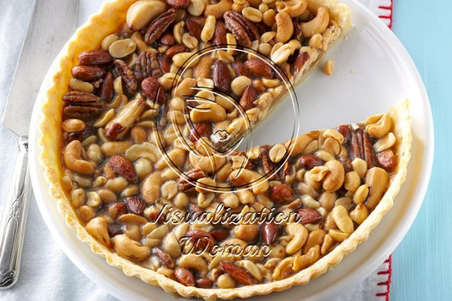 Caramel Nut Tart
