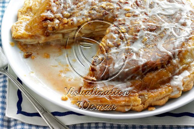 Upside-Down Apple Pie