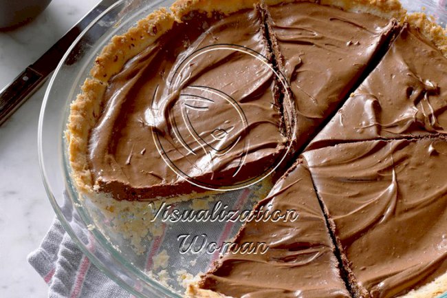 Chocolate Almond Silk Pie