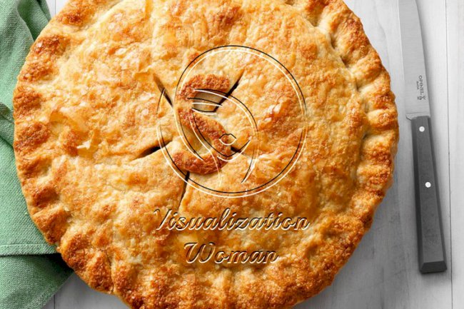 Maple-Glazed Apple Pie