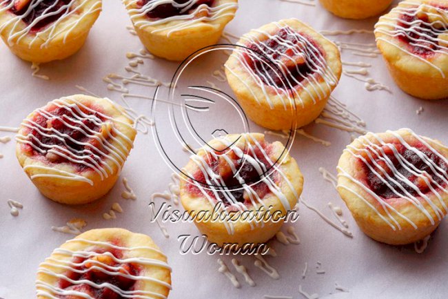 Orange-Cranberry Nut Tarts