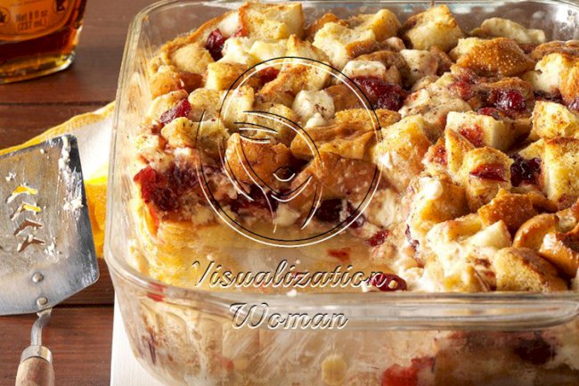 Cranberry Cream Cheese French Toast