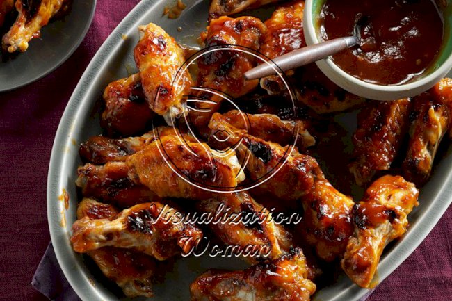 Slow-Cooked Cranberry Hot Wings