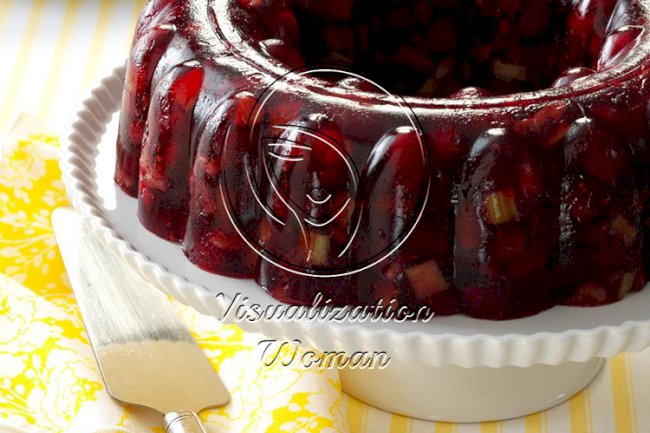 Molded Cranberry Nut Salad