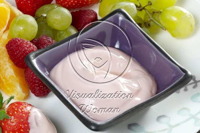 Raspberry-Lime Yogurt Dip for Fresh Fruit