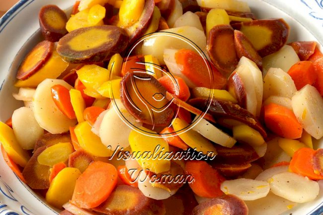 Citrus Rainbow Carrots