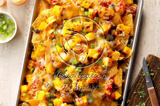 Roasted Pumpkin Nachos