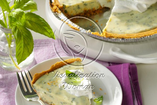 Lime Basil Pie