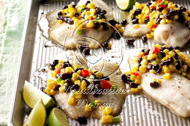 Tilapia with Corn Salsa