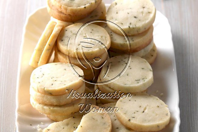 Rosemary Shortbread Cookies