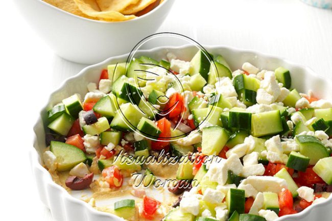 Layered Hummus Dip