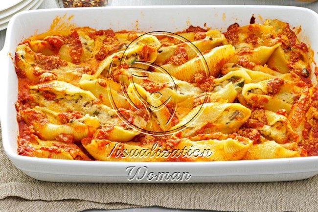 Five-Cheese Jumbo Shells
