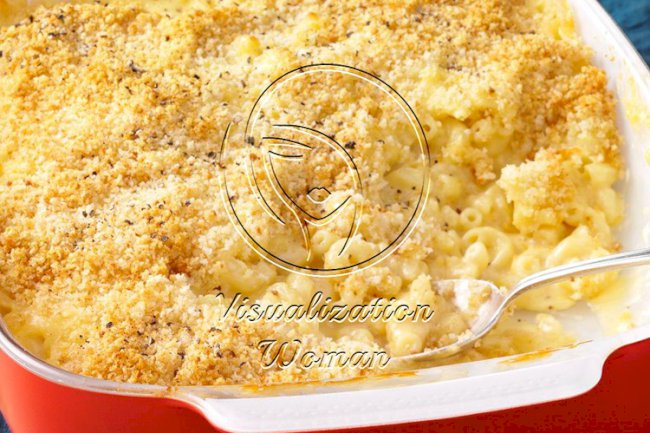 Baked Three-Cheese Macaroni