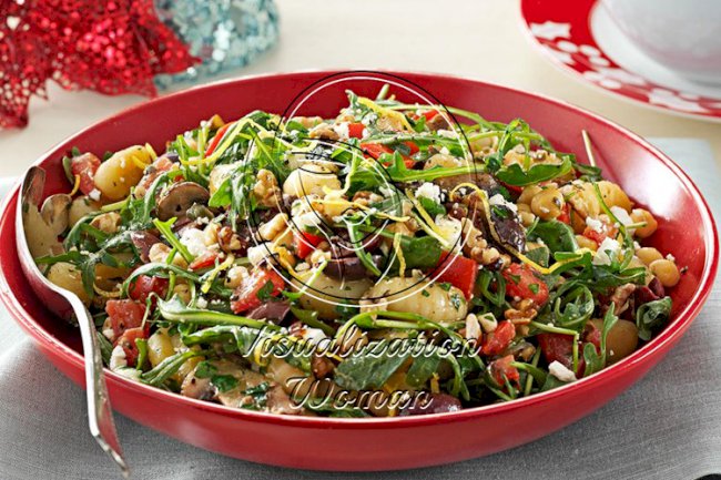 Portobello Gnocchi Salad