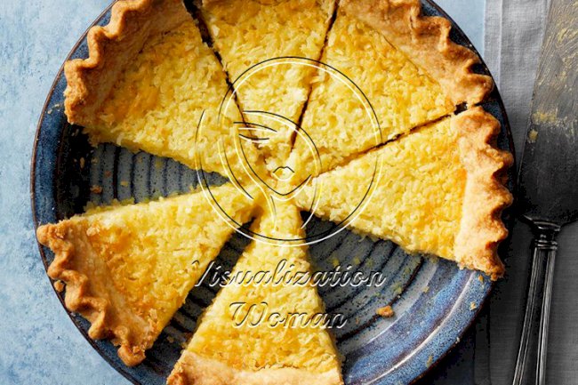 Mama’s Buttermilk Coconut Pie