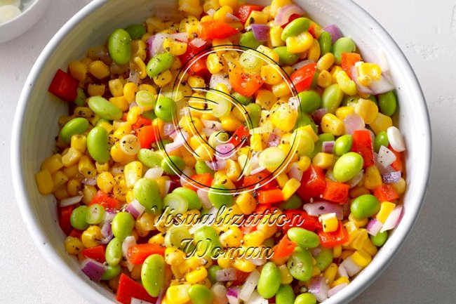 Miso-Buttered Succotash