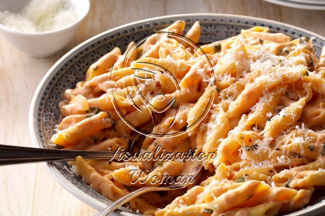 Blushing Penne Pasta