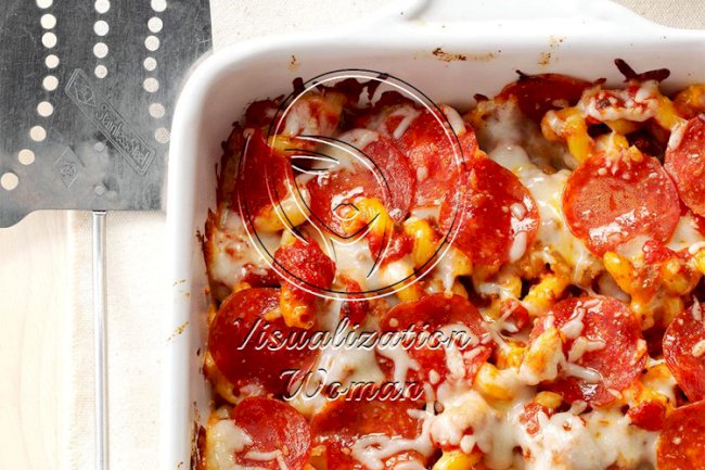 Pizza Pasta Casserole