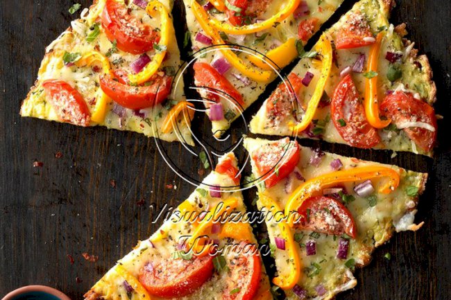 Zucchini Crust Pizza