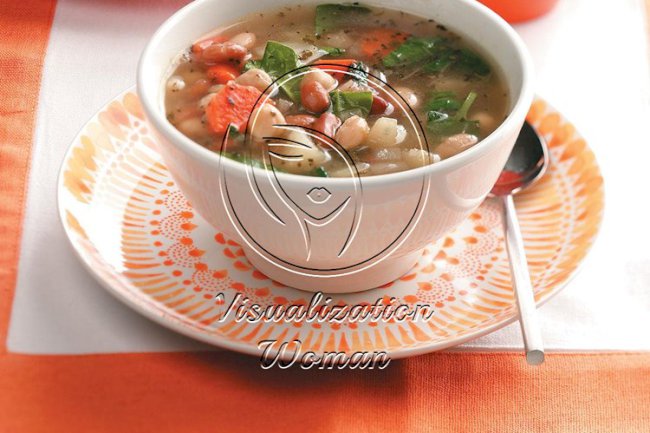 Colorful Three-Bean Soup