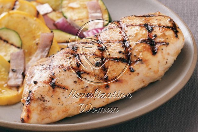 Grilled Caesar Chicken Breasts