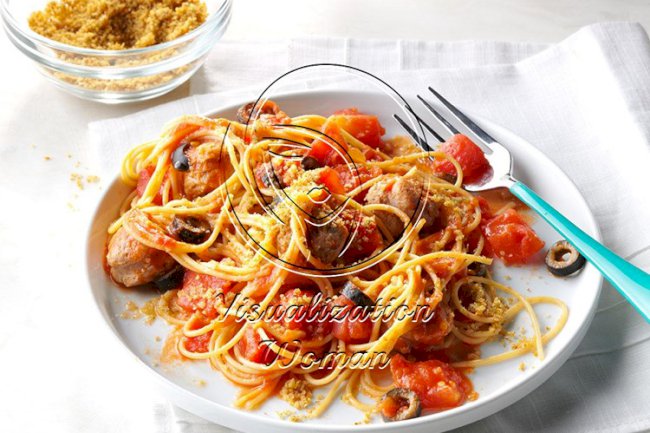 Simple Sausage Pasta Toss