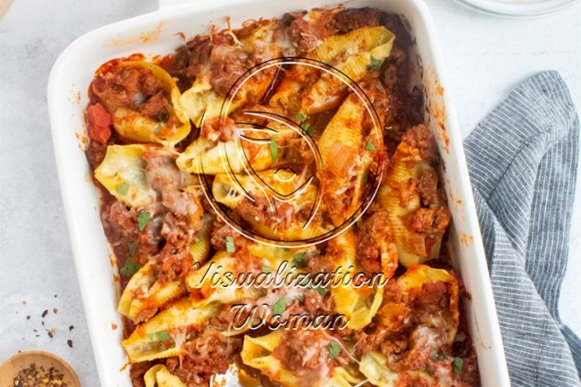 Easy Beef-Stuffed Shells