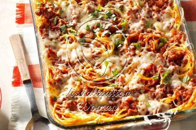 Favorite Baked Spaghetti